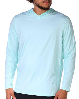 Thumbnail 1: Spyder Spyder Men's Long Sleeve Hooded Rash Guard 
