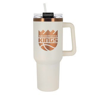 Thumbnail 1: SACRAMENTO KINGS NBA Sacramento Kings Creme & Copper 40 oz. Colossus 