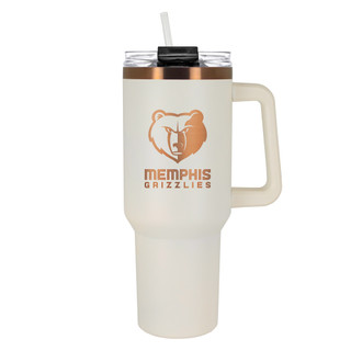 Thumbnail 1: MEMPHIS GRIZZLIES NBA Memphis Grizzlies Creme & Copper 40 oz. Colossus 