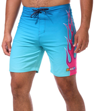 Thumbnail 1: Hurley Hurley Mens Phantom Nascar Flame Swim Shorts 