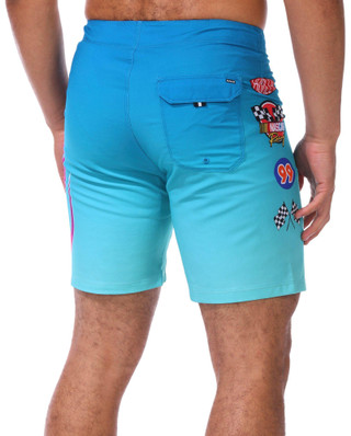 Thumbnail 3: Hurley Hurley Mens Phantom Nascar Flame Swim Shorts 