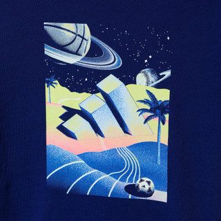 Thumbnail 2: Adidas Adidas Big Boys Surreal Space T-Shirt 