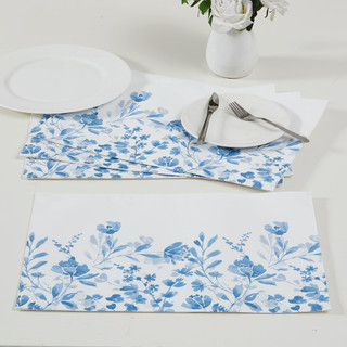 Thumbnail 1: IZOD Izod Mystic Floral 4 Pc. Placemat Set 