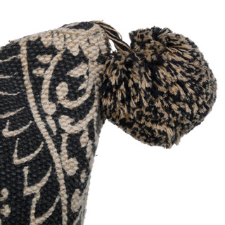 Thumbnail 4: CASA DECOR Casa Decor 20 in Throw Pillow with Tassels 