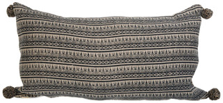 Thumbnail 2: CASA DECOR Casa Decor 20 in Throw Pillow with Tassels 