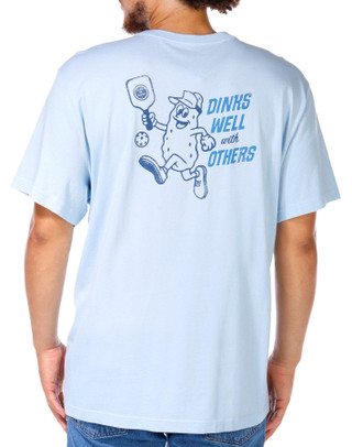 Thumbnail 1: Life is Good Life Is Good Men's Dinks Well With Others T-Shirt 