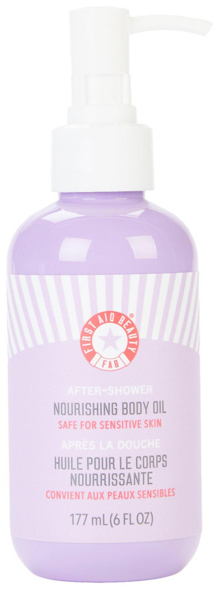 Thumbnail 1: FIRST AID BEAUTY First Aid Beauty 6 Oz After Shower Nourishing Body Oil 