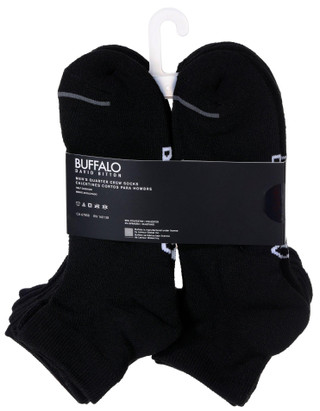 Thumbnail 3: Buffalo Buffalo Mens 10-Pr. Quarter Crew Socks 