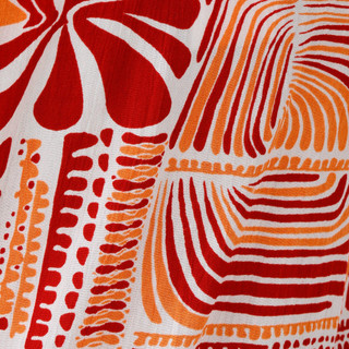 Thumbnail 5: Coral Bay Coral Bay Womens Sleeveless Print V-Neck Crepon Top 