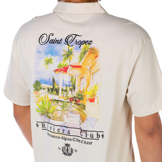 Thumbnail 4: SAINTS STUDIO Saints Studio Mens Graphic Polo Shirt 