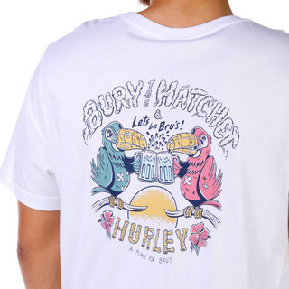 Thumbnail 2: Hurley Hurley Mens Lets Be Brus Graphic Short Sleeve Tee 