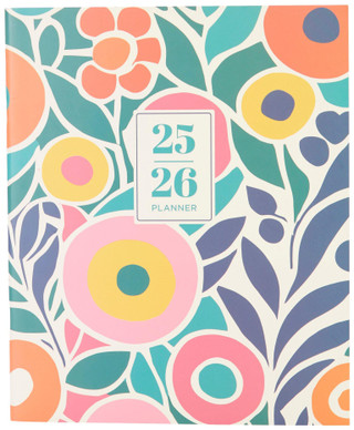 Thumbnail 1: TF Publishing TF Publishing Charming Flowers Large Monthly Planner 