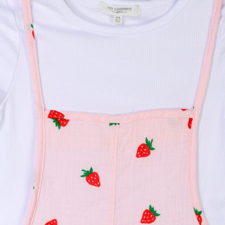 Thumbnail 2: No Comment No Comment Big Girls 2 Pc Romper Tee Set 