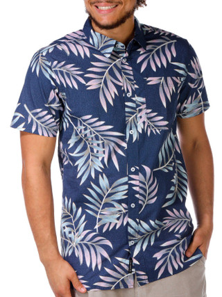 Thumbnail 1: Silver Jeans Co. Silver Jeans Co. Men's Short Sleeve Buttoned Shirt 