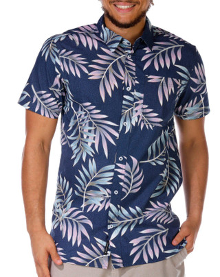 Thumbnail 4: Silver Jeans Co. Silver Jeans Co. Men's Short Sleeve Buttoned Shirt 
