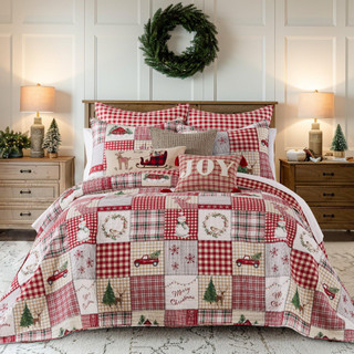Thumbnail 3: Levtex Home Levtex Home Home For Christmas Bedspread Set 