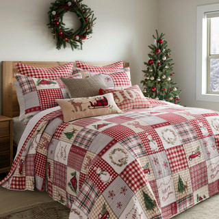 Thumbnail 4: Levtex Home Levtex Home Home For Christmas Bedspread Set 