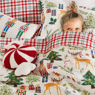 Thumbnail 13: Levtex Home Levtex Home Nutcracker Reversible Quilt Set 