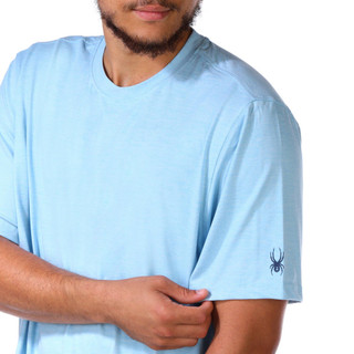 Thumbnail 2: Spyder Spyder Mens Active Peached Short Sleeve Shirt 