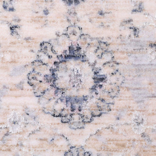 Thumbnail 4: LR Resources Lancaster 24x36 Blue Tan Accent Rug 