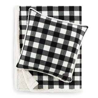 Thumbnail 1: Eddie Bauer Eddie Bauer Cabin Plaid Twill Throw & Pillow Set 