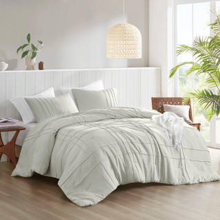 Thumbnail 2: 510 Design 510 Design Porter Soft Washed Pleated Comforter Set 