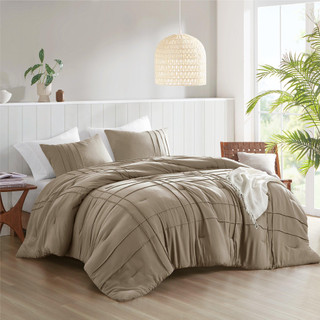 Thumbnail 5: 510 Design 510 Design Porter Soft Washed Pleated Comforter Set 