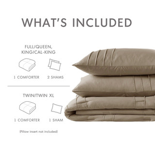 Thumbnail 24: 510 Design 510 Design Porter Soft Washed Pleated Comforter Set 