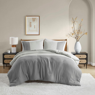 Thumbnail 4: 510 Design 510 Design Miro Soft Washed Color Block Comforter Set 