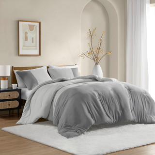 Thumbnail 1: 510 Design 510 Design Miro Soft Washed Color Block Comforter Set 