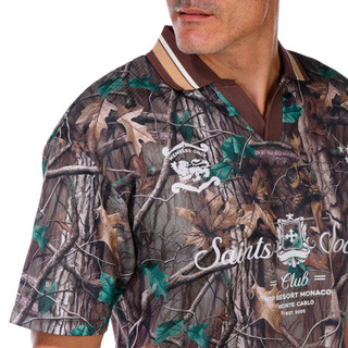 Thumbnail 2: SAINTS STUDIO Saints Studio Mens Short Sleeve Polo Shirt 