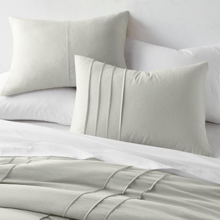 Thumbnail 11: 510 Design 510 Design Porter Soft Washed Pleated Duvet Cover Set 
