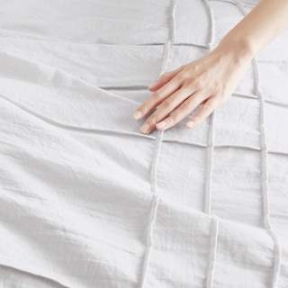 Thumbnail 4: 510 Design 510 Design Porter Soft Washed Pleated Duvet Cover Set 