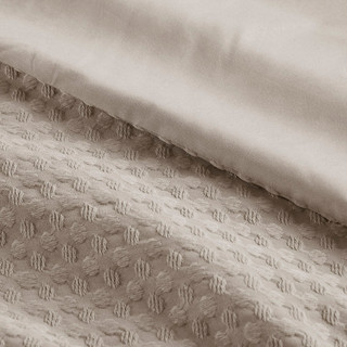 Thumbnail 7: 510 Design 510 Design Mina Waffle Weave Textured Duvet Cover Set 