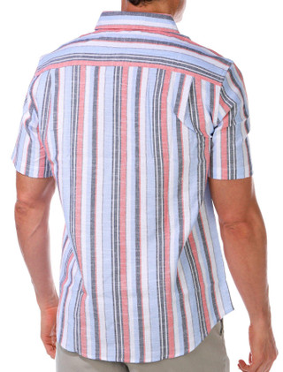 Thumbnail 2: Quiksilver Quiksilver Mens Stripe Polo Shirt 