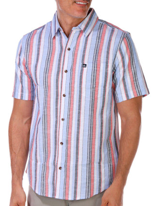 Thumbnail 1: Quiksilver Quiksilver Mens Stripe Polo Shirt 
