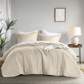 Thumbnail 4: 510 Design 510 Design Solid Camden Chambray Comforter Set 