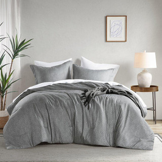 Thumbnail 4: 510 Design 510 Design Solid Camden Chambray Comforter Set 
