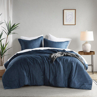 Thumbnail 6: 510 Design 510 Design Solid Camden Chambray Comforter Set 