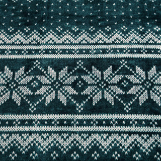 Thumbnail 9: Nautica Fairisle Ultra Soft Plush Fleece Texture Blanket 