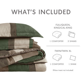 Thumbnail 14: 510 Design 510 Design Boulder Stripe Comforter Set 
