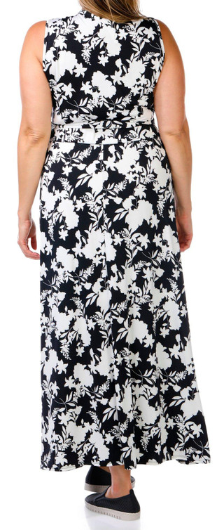 Thumbnail 3: C'est La Vie C'est La Vie Plus Sleeveless Wrap Maxi Dress 