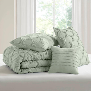 Thumbnail 15: 510 Design 510 Design Bailey Woven Comforter Set 