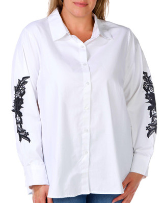 Thumbnail 1: Kaktus Kaktus Plus Woven Button Down Top 
