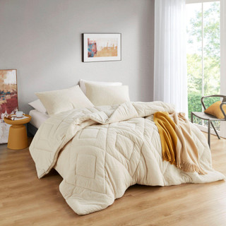 Thumbnail 3: 510 Design 510 Design Kyla Double Diamond Quilted Teddy Comforter Set 