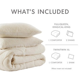 Thumbnail 13: 510 Design 510 Design Kyla Double Diamond Quilted Teddy Comforter Set 