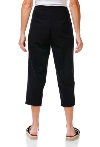 Thumbnail 2: Coral Bay Coral Bay Womens Solid Gold Bar Capris 