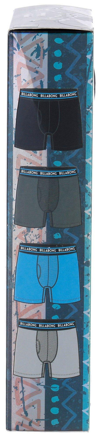 Thumbnail 2: BILLABONG Billabong Mens 4 Pk Solid Boxer Briefs 
