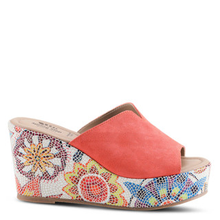 Thumbnail 5: Spring Step Spring Step Womens Laylani Wedge Slide Sandals 