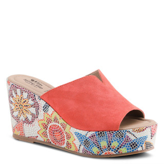 Thumbnail 1: Spring Step Spring Step Womens Laylani Wedge Slide Sandals 